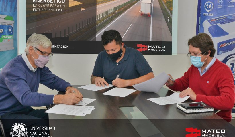 Firma de Convenio Mateo Hnos - UNLP